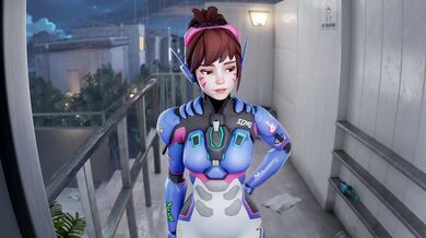 'D.Va's Passionate Encounter with a White Goddess [3D VR Experience]'