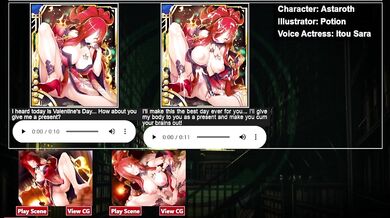 'Hentai Valentine: Astaroth's Hot Scene in Taimanin Asagi Battle Arena (English Dubbed)'