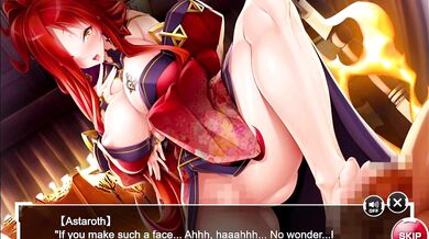 'Hentai Valentine: Astaroth's Hot Scene in Taimanin Asagi Battle Arena (English Dubbed)'