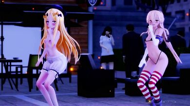 【R-18 MMD】 Hentai Porn Video〙s - Chocolate Cream - Shimakaze & Abigail Williams