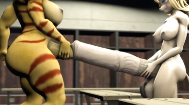 "Electronic Sex Toys Meet Their Match in a Frenzied Orgy of Tubular Pleasure!"