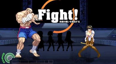 'Rebel fighter Ryu Kai (Mugen) gets gangbanged by Sagat and his army in this hentai porn video.'