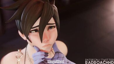 "Fantasy Fulfilled - Tracer, the Widowmaker and their Hot Steamy Night"