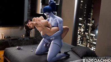 "Fantasy Fulfilled - Tracer, the Widowmaker and their Hot Steamy Night"