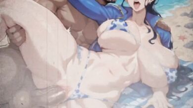 "Nico and Robin Wake up Lil Bro - PMV/Edit [Image]"