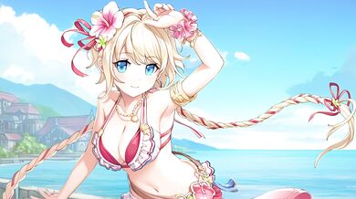 "Hentai Island Adventures: Reincarnated on a Hentai Beach (Dance Dance Revolution BeatBar ver.)"