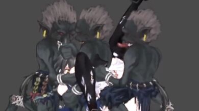 'Mom and Son Go to the Beach and Get Gangbanged by Goblins: Test Animation Version [Unlisted]'