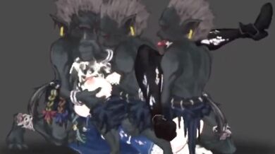 'Mom and Son Go to the Beach and Get Gangbanged by Goblins: Test Animation Version [Unlisted]'