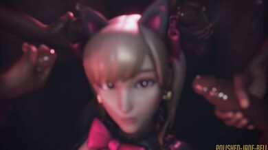 'Girl Next Door: D.Va and Her Hot Neighbors'