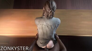 'Black-Eyed-Pea's Blackout! The Pregnant Ellie's Supply Deal Turns into a Pretty Little Nympho's Request. [Zonkyster]'