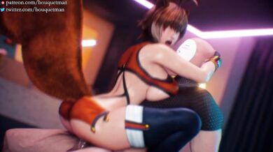 "Makoto's Cream Pie: The White Bouquetman in High Definition"