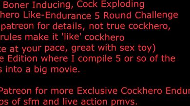 'TRIED TO PLAY HARDCORE BUT COULDN'T STOP MYSELF- Monster Slut Movie 9 (Cockhero-Like Endurance Challenge)'