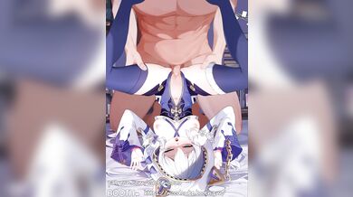 '"Theresa" - Schicksal's Imperative': A hentai PORN video where a wood cube gets involved in the action.