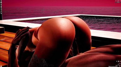 "A Passionate Sunset with Y'shtola [FF XV]"