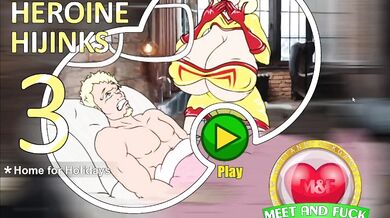 'The Superheroine and Her Naughty Christmas Adventures'