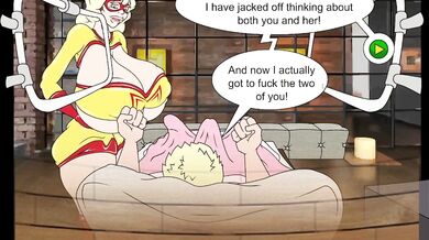 'The Superheroine and Her Naughty Christmas Adventures'