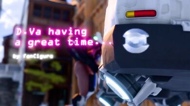 'Overwatch D.Va had a great time at Hanamura! (Short Version) [FanCigure]'