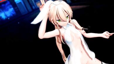 "Alien Invasion: Shimakaze and Genesis in MMD"