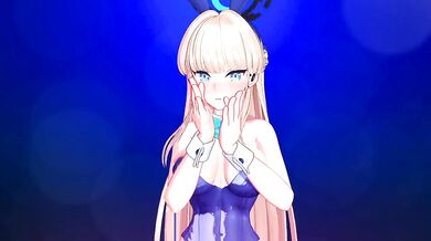 I hope you enjoy watching my hot wife, Toki, and her sexy bunny costume as she dances with her best friend, Tonton, in this hentai video.