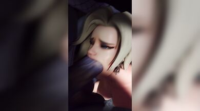 "Widowmaker Seduces a Plucky Girl With No Mercy"