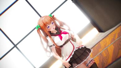 "Stripping with a Twist: A Sensual Dance of Chocolate Cream and Erotic Moves (000MMD)"