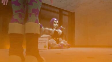 'Big Mama's Revenge: Giantess Raven Gets Dumped on by Dumptruck!'