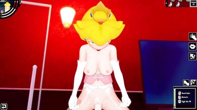 "Sultry Siren: Princess Peach's Hentai Sexcapade"