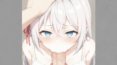 Rewritten as: "Anal Love in the Shower - Alya-san's Blowjob Pleasure"