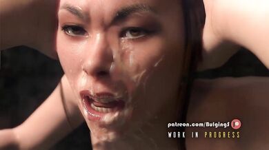 This hot Asian babe is going to give you an oral blast like no other! Watch as Kitana takes on big bulgingsenpai and shows off her skills