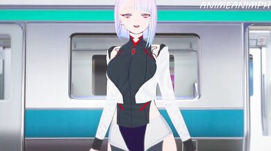 Cyborgs and Hackers, oh my! Lucy is the ultimate Edgerunner in this cyberpunk porn adventure!