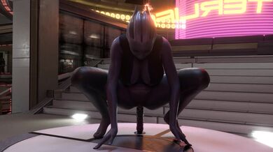 The 69 Queen: A Liara & Dildo Ride ------------------------------------ (Typiconart)