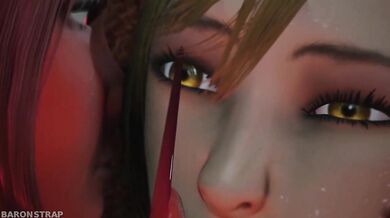 The Sexy Succubus Overpowers an Elven Baron and Takes Him Hard with Her Strap-On Dildo