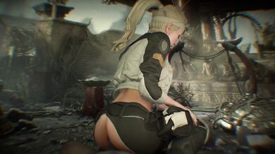 Blacked Out: Sonya Blades Side Anal with Stoned Dude