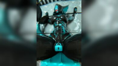 Watch as a giant bulging drone penetrates an evil bananas tight hole with ease in Drone Bulge Penetration