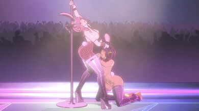 A Mages Futa Blowjob, with a Cute Girl on the Side