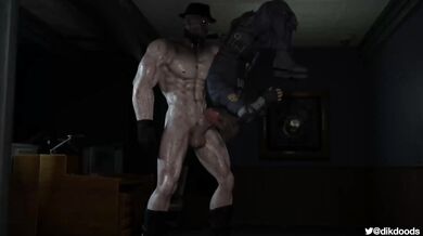 Leon, the Submissive Slave, Gets Dominated by Mr X in a Scorching Hot Hentai Adventure - [Dikdoods]