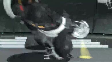 Super Smash Bros Ultimate - Melted Funtime Freddy Rides the GLaDOS Cock