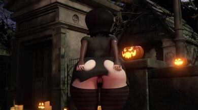 One sexy witch, a handsome vampire and a kinky werewolf come together for a night of spooktacular fun in Happy Halloween!