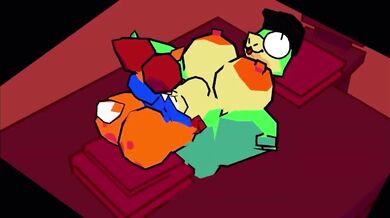 A bowl of hot soup and a busty blonde, Lucy is about to make her own recipe for an erotic broth