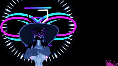 Watch Akira Hellcat get crabby at the rave in this hot hentai porn scene!