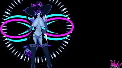 Watch Akira Hellcat get crabby at the rave in this hot hentai porn scene!