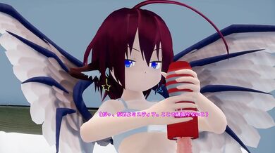 The Joyous Masturbation of the Futanari Touhou Girl