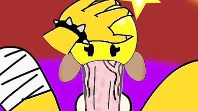 Massaging Mamas Milky Melons and Her Stuffed Starfish