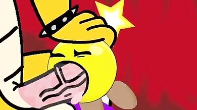 Massaging Mamas Milky Melons and Her Stuffed Starfish