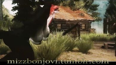 Skyrim: The Darkwater Incident - MissyB and MizzbonJovi have a steamy threesome