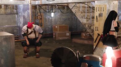 Watch as Tifa Lockhart is betrayed by her lover, Jerid-oiso in this steamy hentai porn scene