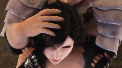 Watch as Tifa Lockhart is betrayed by her lover, Jerid-oiso in this steamy hentai porn scene