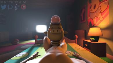 Splashing and Banging on her Trainers F*** Face Mask