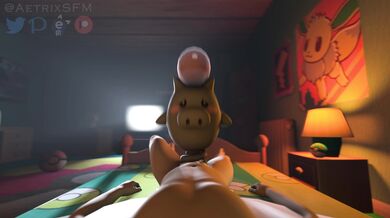 Splashing and Banging on her Trainers F*** Face Mask