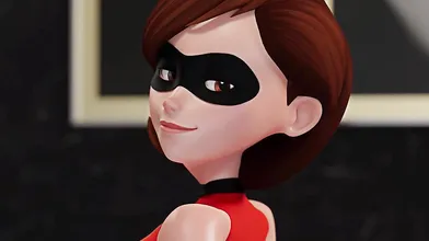 This is a video of Helen, who has a passion for giving blowjobs, especially to her favorite moose character Redmoa